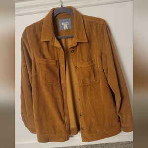 L.L. Bean Corduroy Shacket 100% Cotton Size Medium